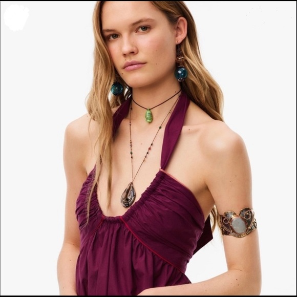 Zara Ruched Limited Edition Dress - Picture 3 of 5